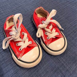 Baby Converse Sneakers Red